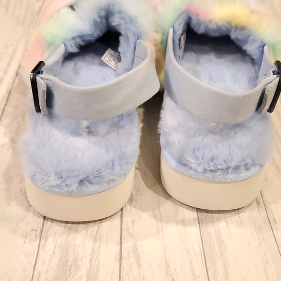 New Koolaburra by UGG | Fuzz'd Out Pastel Slide Sandal | Sz 10 - Picture 4 of 12